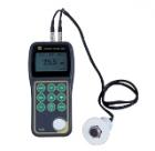 測量范圍：1.2～225.0mm(常溫)5.0mm～80.0mm(鋼、高溫);管材測量下限：Φ20mm×3.0mm(鋼、常溫);顯示分辨率：0.1mm ;測量精度：±(1%H+0.1)mm;聲速調節(jié)范圍:1000m/s～9999m/s.
