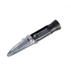 自動溫度補償型手持折射儀MASTER-H93具有防水功能, 具有耐熱性,可適用于高熱樣本型,其測量范圍:Brix 53.0 至 93.0%,最小標度:Brix 0.5%. 
 