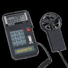 AVM-05 測溫度 /風(fēng)速/風(fēng)量計(jì).風(fēng)量 (CFM,CMM).瞬間,平均、 2/3最大風(fēng)量測量.風(fēng)速 m/s,ft/min,knots,Km/hr,mph.LCD雙顯示 .  溫度測量℃ / ℉ 切換 .準(zhǔn)確性 :± 3% ± 0.1dgts 


