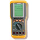 DMM-740  萬用示波表。取樣率：20 M/秒。記錄長度：256 所有模式。取樣 / 刻度：20 點(diǎn)（pixels)。帶寬：1 MHz。解析度：8 Bits。單通道。最大輸入電壓：1000 Vp-p
 
 

 

 