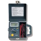 ERT-1500  接地電阻測(cè)試儀.電阻量程：20Ω/200Ω/2000Ω. 準(zhǔn)確度：(20Ω)±3%讀數(shù),±5位數(shù)±0.1Ω,(200Ω/2000Ω)±3%讀數(shù),±5位數(shù).測(cè)試波形:約800HZ 低于AC 50V RMS.AC 量程:200V/600V(45HZ~450HZ).準(zhǔn)確度:±3%讀數(shù)±5位數(shù) 
 
