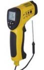 二合一測溫儀 DT-8833 量程范圍：非接觸紅外測溫儀，內(nèi)置式激光瞄準測量溫度可達-50~800℃；外接K型熱電偶范圍-50～1370℃；距離與目標尺寸比為13：1；℃/℉可轉(zhuǎn)換和自動關機功能

