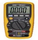 防水?dāng)?shù)字萬用表DT-9917 ;交/直流電壓,交/直流電流,電阻,溫度,頻率,占空比,電容,二極管測試,短路蜂鳴測試