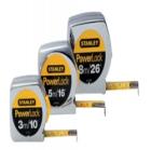 POWERLOCK公制卷尺,鍍鉻殼體具有抗強(qiáng)烈沖擊功能。拇指控制鎖定裝置。鋼帶經(jīng)過(guò)充分熱處理并附有耐磨損邁拉涂層，延長(zhǎng)使用壽命10倍以上。 