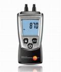 testo 510  差壓儀 0～100 hPa差壓測(cè)量，顯示滿(mǎn)量程的壓力值，溫度補(bǔ)償，背部帶磁鐵，便于放置  連接皮托管，測(cè)量風(fēng)速（產(chǎn)品不包括皮托管） 空氣密度補(bǔ)償

