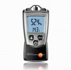 testo 610 溫濕度儀 溫度量程：-10～+50℃，分辨率：0.1℃，精度： ±0.5℃，濕度量程：0～100%RH，分辨率：0.1%RH，精度：±2.5%RH (+5～+95%RH) 
   