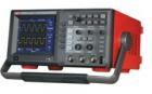 UT3082CE 數(shù)字存儲示波器  雙通道；帶寬80MHz;上升時間≤4.5ns;采樣率范圍:1GS/s ;垂直偏轉(zhuǎn)系數(shù):2mV/div ～5V/div;記錄長度:1024K;采樣率:實時1GS/s  等效50GS/s;掃描時基:5ns~50s/div；彩色
 
