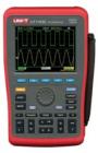 UT1102C 數(shù)字示波表 帶寬：100MHz；上升時間≤3.5ns；采樣率范圍：500MS/s  GS/s；垂直偏轉(zhuǎn)系數(shù)：5mV～50V/div；記錄長度（最大值）：1024K；掃描時基：5ns～50s/div；萬用表功能
 
