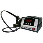 

1. 采用電磁式發(fā)熱芯，高頻渦流加熱，升溫迅速，從室溫至350℃只需20秒，測(cè)溫靈敏，回溫迅速。

2.發(fā)熱芯與烙鐵頭分體設(shè)計(jì)，焊咀與國(guó)際品牌相同，節(jié)省使用成本，更換方便。

3.控溫精確、穩(wěn)定，LED顯示直觀、方便。

4.密碼鎖定功能，防止操作人員誤調(diào)溫度，管理簡(jiǎn)單。

5.數(shù)字式校溫，校正準(zhǔn)確。

6.自動(dòng)休眠功能，非常節(jié)約能源，任意操作喚醒，使用方便。 

7.故障自我檢測(cè)功能，維護(hù)方便。防靜電設(shè)計(jì)

