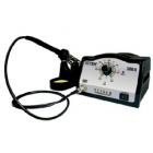 ·采用電磁式發(fā)熱芯，高頻渦流加熱，升溫迅速，從室溫至350℃只需20秒， 測(cè)溫靈敏，回溫迅速。

·發(fā)熱芯與烙鐵頭分體設(shè)計(jì)，焊咀與國(guó)際品牌相同，節(jié)省使用成本，更換方便。

·全鋁合金外殼設(shè)計(jì)，散熱性能好。

·采用機(jī)械式溫度鎖定，方便實(shí)用。

·防靜電設(shè)計(jì)
