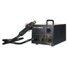 ·傳感器閉合回路控制，溫度精確穩(wěn)定，可安全拆焊QFP、PLCC、SOP、BGA等對(duì)溫度敏感的元器件。

·智能冷卻系統(tǒng)，工作完畢關(guān)機(jī)后延時(shí)送風(fēng)，風(fēng)溫低于100度后自動(dòng)切斷電源。

·采用原裝進(jìn)口發(fā)熱絲，升溫快速，使用壽命長(zhǎng)，焊接安全性能好，溫度恒定可調(diào)。

·采用原裝進(jìn)口氣泵、低振動(dòng)、無(wú)噪音設(shè)計(jì)、保持工作環(huán)境的清靜。

·防靜電設(shè)計(jì)，防止因靜電及漏電而損壞PCB板。
