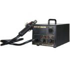 ·傳感器閉合回路控制，溫度精確穩(wěn)定,可安全拆焊

QFP、PLCC、SOP、BGA等對(duì)溫度敏感的元器件。

·智能冷卻系統(tǒng)，工作完畢關(guān)機(jī)后延時(shí)送風(fēng)，風(fēng)溫低于100℃后自動(dòng)切斷電源。

·采用原裝進(jìn)口發(fā)熱絲，升溫快速，使用壽命長(zhǎng)，焊接安全性能好，溫度恒定可調(diào)。

·采用原裝進(jìn)口氣泵、低振動(dòng)、無(wú)噪音設(shè)計(jì)、保持工作環(huán)境的清靜。

·防靜電設(shè)計(jì)，防止因靜電及漏電而損壞PCB板。
