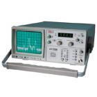       頻譜分析儀通常顯示沒(méi)有處理過(guò)的原信號(hào)的信息，電壓、功率、周期、波形、邊帶和頻率的譜波失真，雙音交調(diào)失真和雜波探測(cè)。很好的對(duì)遙控器、對(duì)講機(jī)、測(cè)量發(fā)射接收機(jī)、無(wú)繩電話測(cè)量進(jìn)行分析。還可廣泛用應(yīng)于教學(xué)、科研。安泰信頻譜分析儀能真正看到電信

（如射頻脈沖信號(hào)）用傅利葉級(jí)數(shù)展開(kāi)出來(lái)的圖像，教學(xué)上更容易理解，科研上更清楚。
