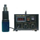 ·采用LED顯示指示溫度、控溫精確、使操作更方便

·升溫迅速，2至3秒可達(dá)到設(shè)定溫度

·采用柔和旋轉(zhuǎn)風(fēng)、均勻加熱，更好保護(hù)元器件

·出風(fēng)柔和，溫度均勻

·吹、焊帶塑料的元器件不易變形，吹屏蔽盒不變色、快捷方便

·完美的待機(jī)節(jié)電功能

·放靜電設(shè)計(jì)，防止因靜電及漏電而損壞PCB板
