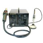 ·AT8502是二合一維修系統(tǒng)，能應(yīng)付各種焊接需要，能發(fā)揮全面維修功能，各功能均可獨(dú)立使用。

·采用防靜電設(shè)計(jì)，防止因靜電及漏電而損壞PCB板。

·傳感器閉合回路控制，升溫迅速，溫度精確穩(wěn)定，可安全拆焊QFP、PLCC、SOP、BGA等對(duì)溫度敏感的元器件。

·智能冷卻系統(tǒng)，工作完畢關(guān)機(jī)后延時(shí)送風(fēng)，風(fēng)溫低于100℃后自動(dòng)切斷電源。

·采用原裝進(jìn)口發(fā)熱絲，壽命超長。

·采用原裝進(jìn)口氣泵、低振動(dòng)、無噪音設(shè)計(jì)、保持工作環(huán)境的清靜。
