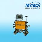 詳細(xì)信息
GCT-8型數(shù)字鋼軌探傷儀簡(jiǎn)介
GCT-8型鋼軌超聲波探傷儀，是我所最近研制的新一代數(shù)字化手推車式鋼軌超聲波探傷設(shè)備。適宜于探測(cè)國(guó)產(chǎn)、
進(jìn)口的鋼軌中的各種缺陷。
該儀器具有８路獨(dú)立的發(fā)射、接收通道，其中7個(gè)通道用于鋼軌探傷，1個(gè)通道用于校對(duì)傷損或作為焊縫探傷儀、
use，一臺(tái)探傷儀可同時(shí)獲得鋼軌探傷、焊縫探傷功能，具有 非常高高的性能價(jià)格比。 
本儀器在鋼軌探傷儀中首創(chuàng)了B型顯示功能，真正實(shí)現(xiàn)直觀易懂的超聲波探傷；本儀器同時(shí)具有波形記憶、本機(jī)直
接回放或通過(guò)U盤將存貯的探傷數(shù)據(jù)傳遞到微機(jī)回放功能，并具有自動(dòng)記錄探傷作業(yè)參數(shù)（黑匣子）功能，實(shí)現(xiàn)了
探傷作業(yè)的微機(jī)化管理；另外儀器還具有探傷靈敏度自動(dòng)控制、探頭自動(dòng)檢測(cè)功能，有效地保證探傷質(zhì)量，防止
漏探事故。該儀器執(zhí)行TB/T 2340-2000《多通道Ａ型顯示鋼軌超聲波探傷儀技術(shù)條件》
