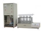 技術(shù)指標(biāo)  Specifications  

測(cè)定范圍：含氮量0.05%-90%；                                                   

精  度：相對(duì)差≤2%，平行差≤0.2%

測(cè)定時(shí)間：消化45分鐘左右（視樣品含氮量而定）， 蒸餾6分鐘左右

電  源：AC220V/50 Hz

功  率：消化器（四孔）1200W    （八孔）2400W        

體  積：04消化器650×220×150

        08消化器730×300×150

        蒸 餾 器380×330×740單位（mm）

